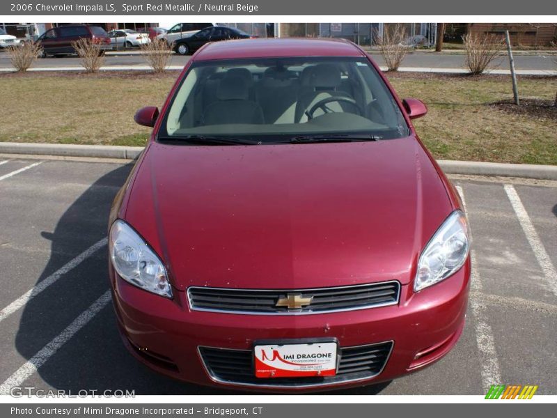 Sport Red Metallic / Neutral Beige 2006 Chevrolet Impala LS