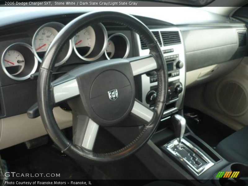 Stone White / Dark Slate Gray/Light Slate Gray 2006 Dodge Charger SXT