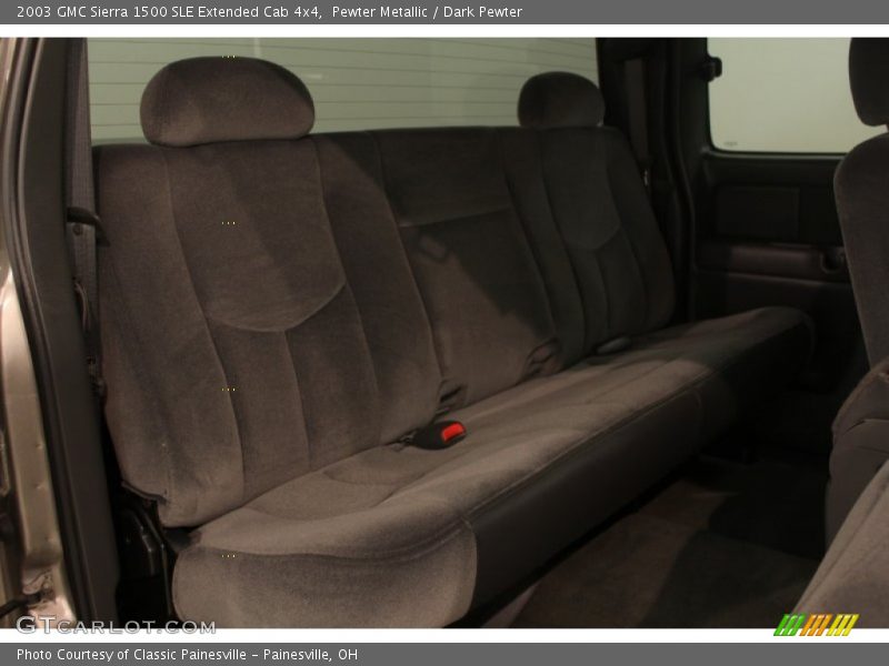 Pewter Metallic / Dark Pewter 2003 GMC Sierra 1500 SLE Extended Cab 4x4
