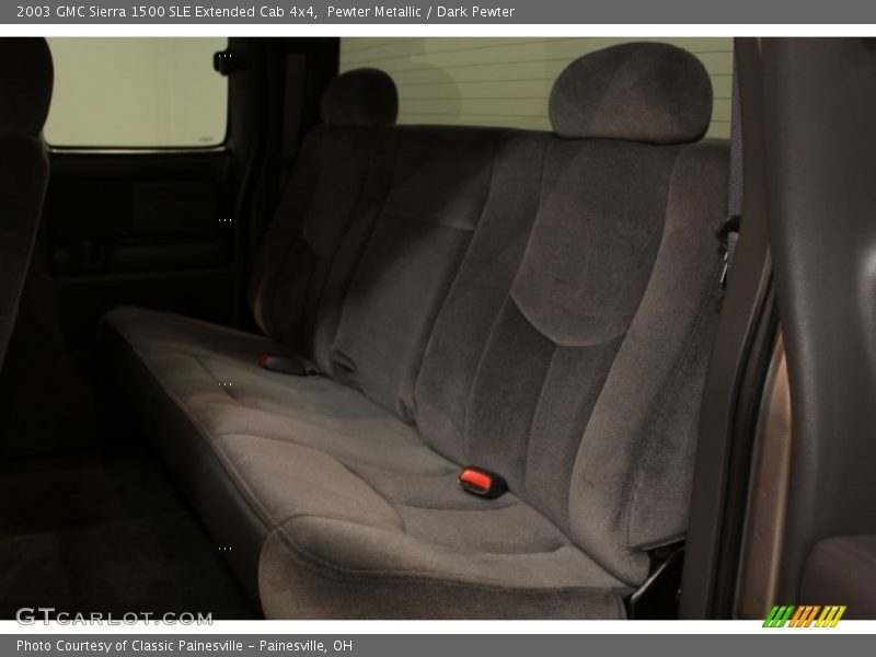 Pewter Metallic / Dark Pewter 2003 GMC Sierra 1500 SLE Extended Cab 4x4