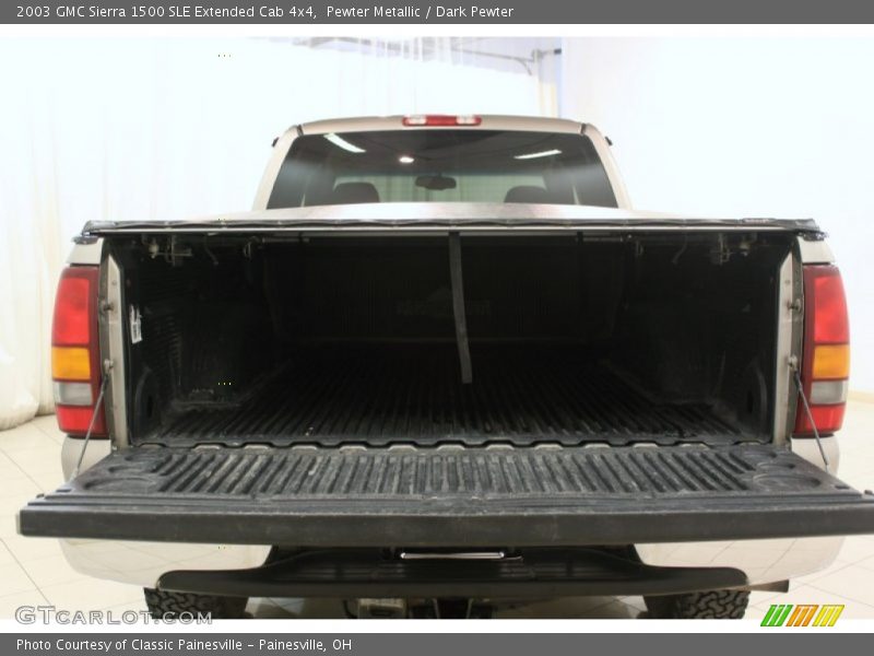 Pewter Metallic / Dark Pewter 2003 GMC Sierra 1500 SLE Extended Cab 4x4