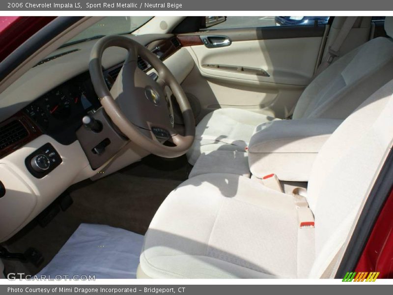 Sport Red Metallic / Neutral Beige 2006 Chevrolet Impala LS