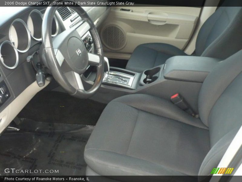 Stone White / Dark Slate Gray/Light Slate Gray 2006 Dodge Charger SXT