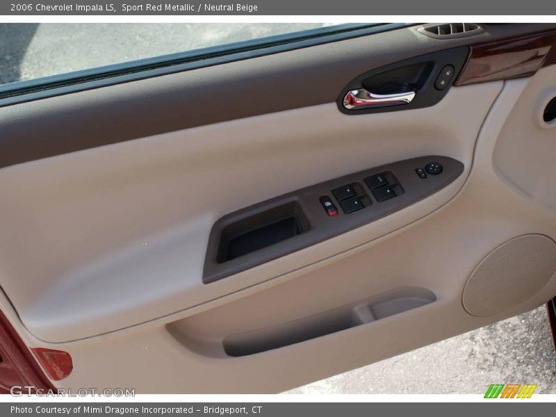 Sport Red Metallic / Neutral Beige 2006 Chevrolet Impala LS