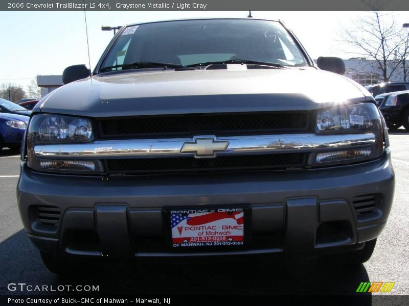 Graystone Metallic / Light Gray 2006 Chevrolet TrailBlazer LS 4x4