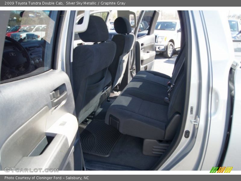 Silver Sky Metallic / Graphite Gray 2009 Toyota Tundra Double Cab