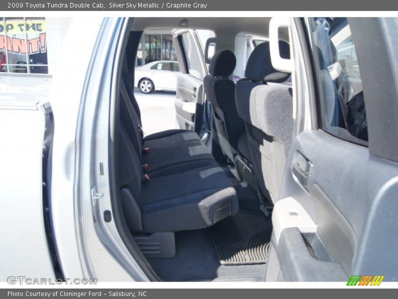 Silver Sky Metallic / Graphite Gray 2009 Toyota Tundra Double Cab