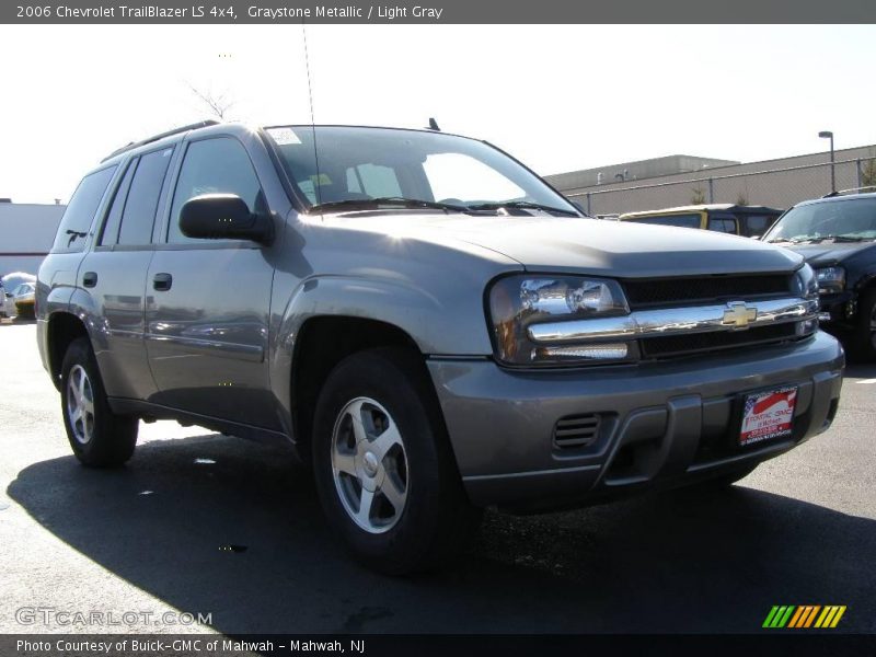 Graystone Metallic / Light Gray 2006 Chevrolet TrailBlazer LS 4x4