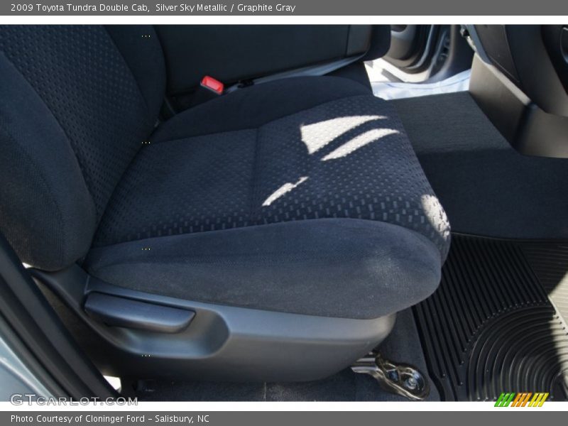 Silver Sky Metallic / Graphite Gray 2009 Toyota Tundra Double Cab