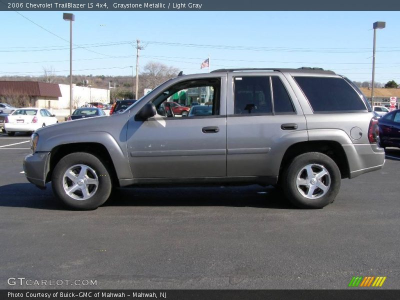 Graystone Metallic / Light Gray 2006 Chevrolet TrailBlazer LS 4x4