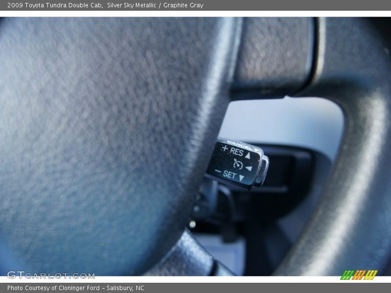 Silver Sky Metallic / Graphite Gray 2009 Toyota Tundra Double Cab