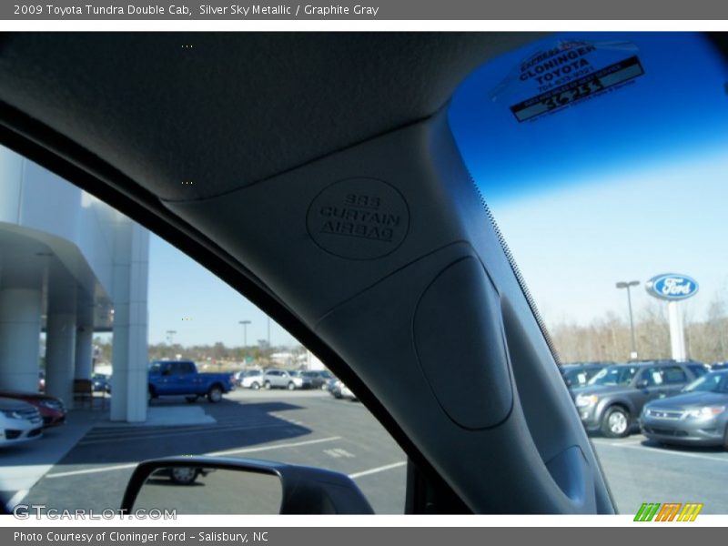 Silver Sky Metallic / Graphite Gray 2009 Toyota Tundra Double Cab