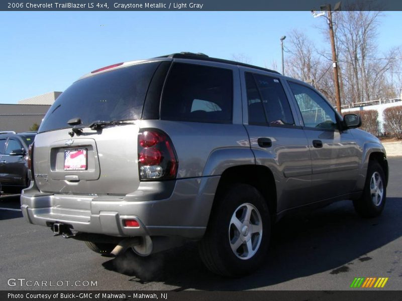 Graystone Metallic / Light Gray 2006 Chevrolet TrailBlazer LS 4x4