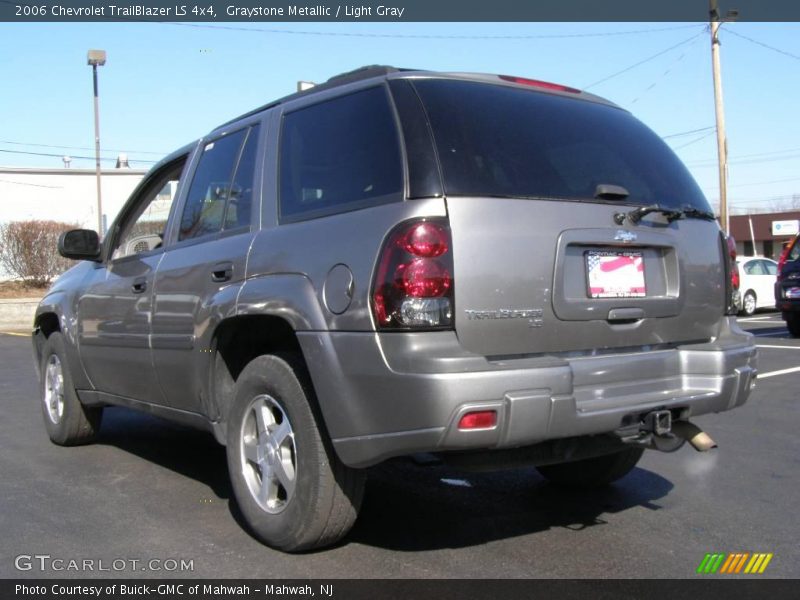 Graystone Metallic / Light Gray 2006 Chevrolet TrailBlazer LS 4x4