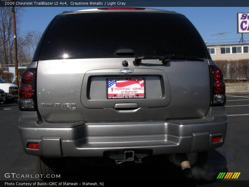Graystone Metallic / Light Gray 2006 Chevrolet TrailBlazer LS 4x4