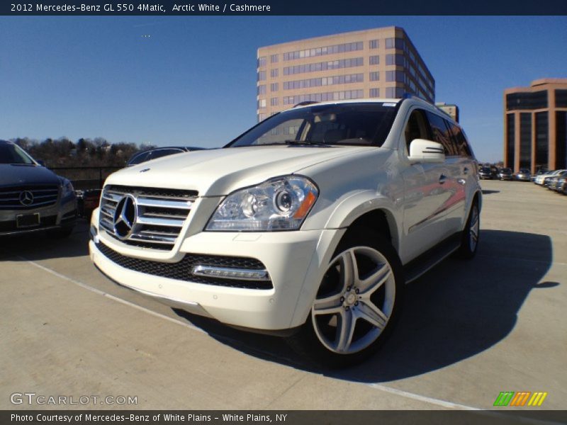 Arctic White / Cashmere 2012 Mercedes-Benz GL 550 4Matic