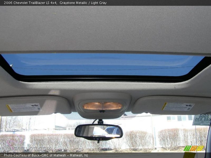 Graystone Metallic / Light Gray 2006 Chevrolet TrailBlazer LS 4x4