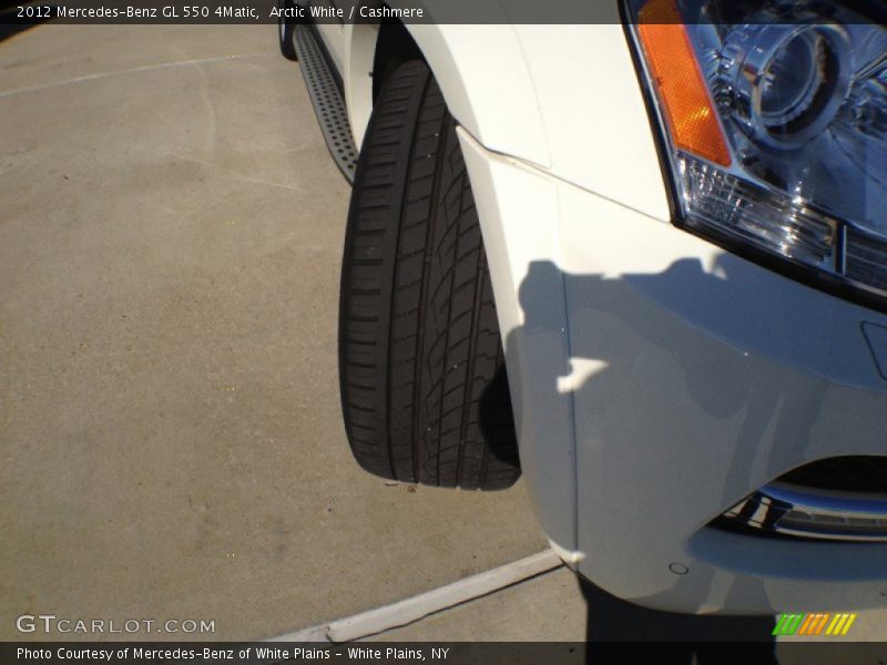 Arctic White / Cashmere 2012 Mercedes-Benz GL 550 4Matic