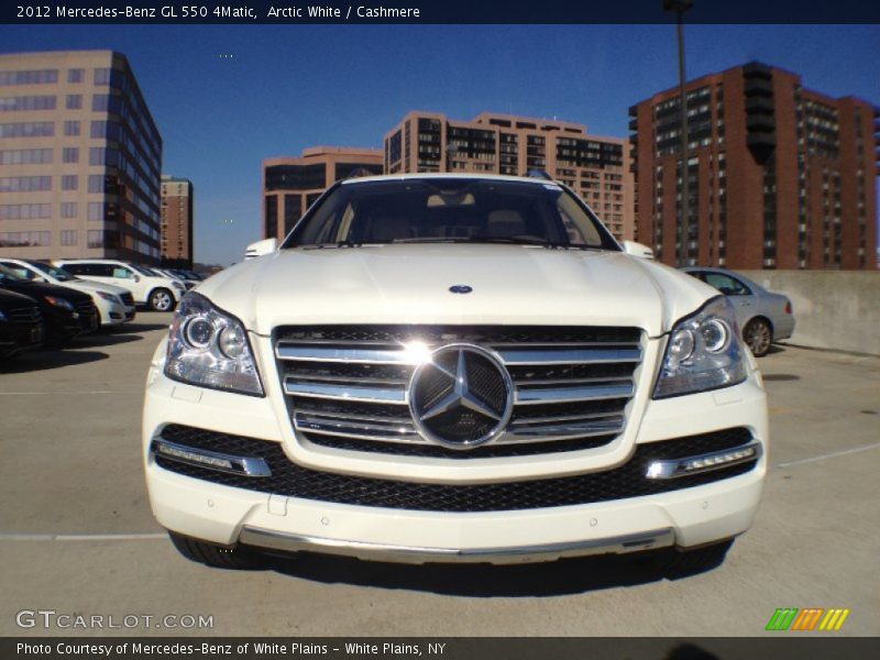 Arctic White / Cashmere 2012 Mercedes-Benz GL 550 4Matic