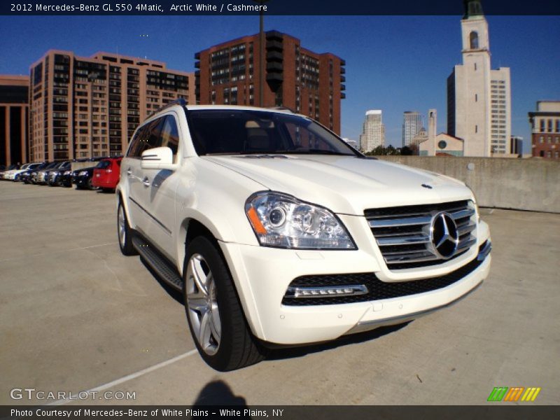 Arctic White / Cashmere 2012 Mercedes-Benz GL 550 4Matic