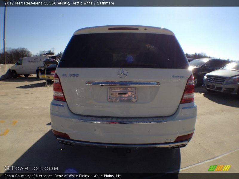 Arctic White / Cashmere 2012 Mercedes-Benz GL 550 4Matic