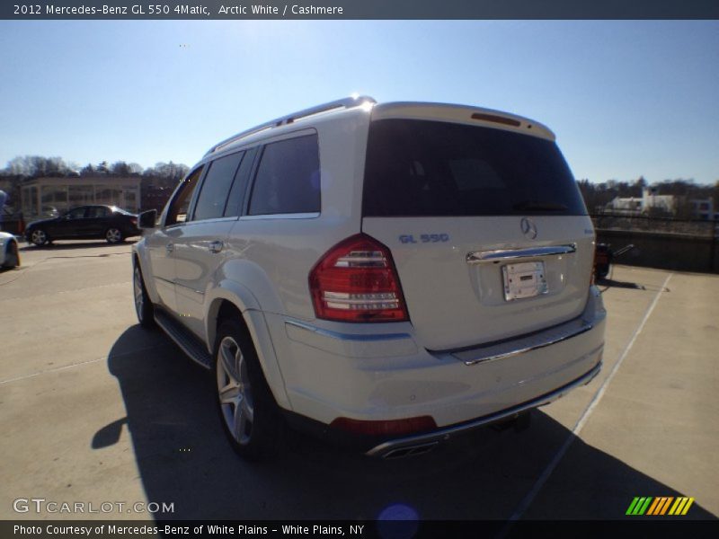 Arctic White / Cashmere 2012 Mercedes-Benz GL 550 4Matic