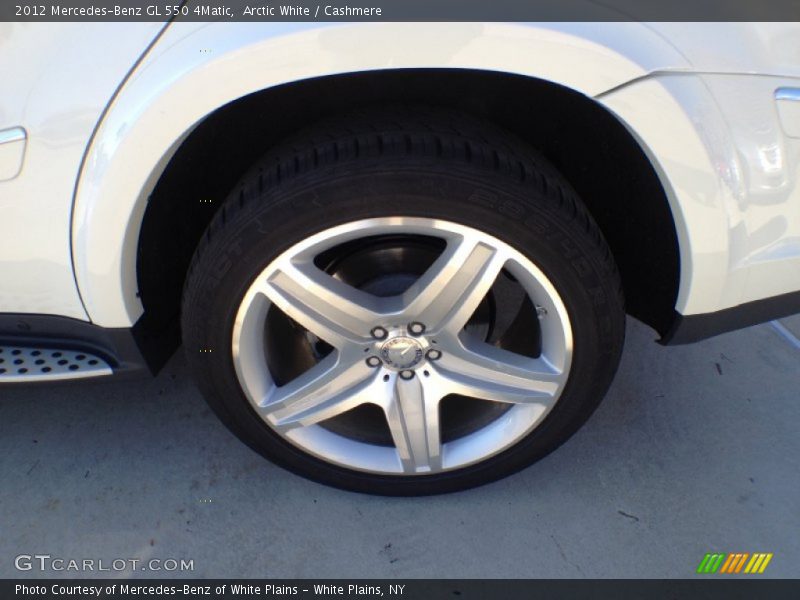 Arctic White / Cashmere 2012 Mercedes-Benz GL 550 4Matic