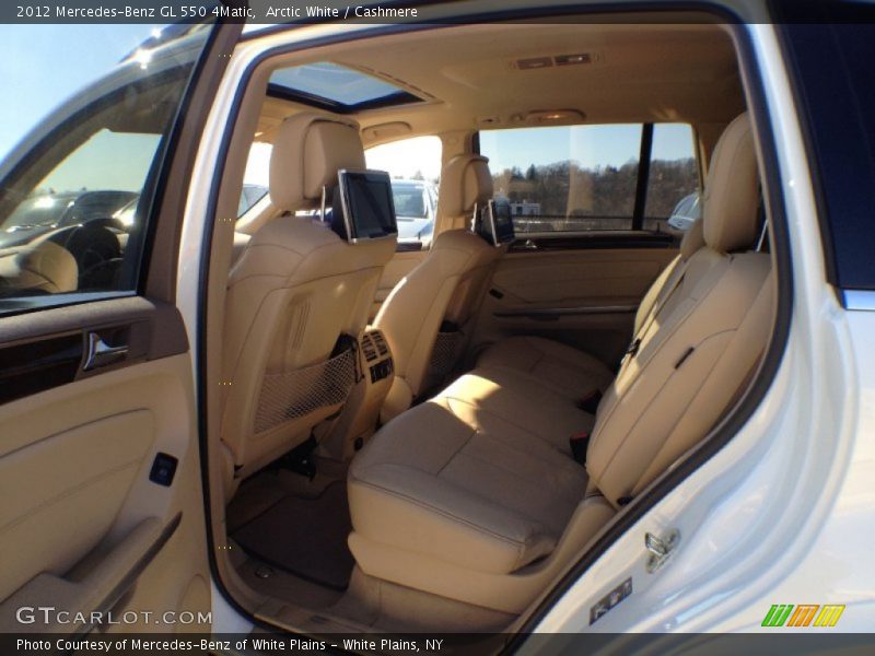 Arctic White / Cashmere 2012 Mercedes-Benz GL 550 4Matic