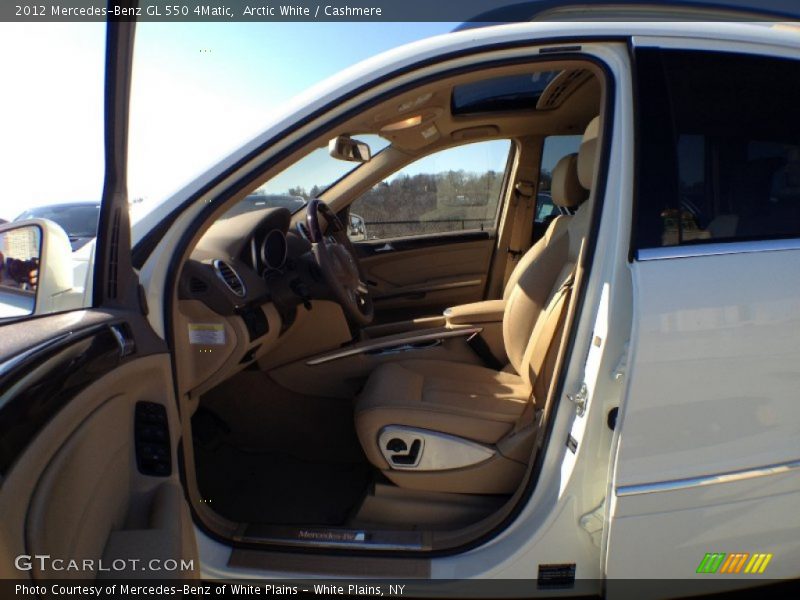 Arctic White / Cashmere 2012 Mercedes-Benz GL 550 4Matic
