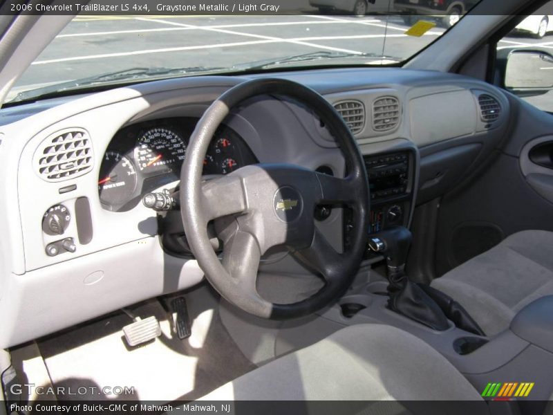 Graystone Metallic / Light Gray 2006 Chevrolet TrailBlazer LS 4x4