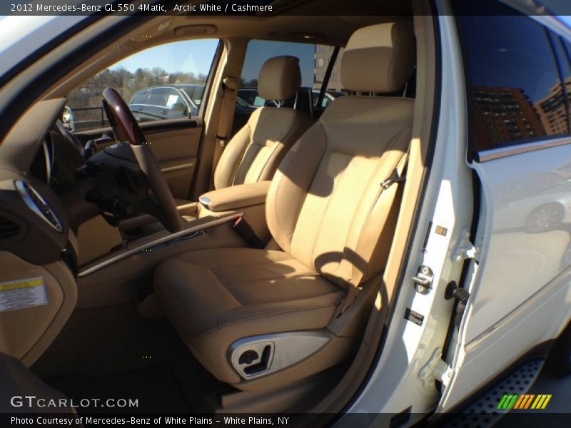 Arctic White / Cashmere 2012 Mercedes-Benz GL 550 4Matic