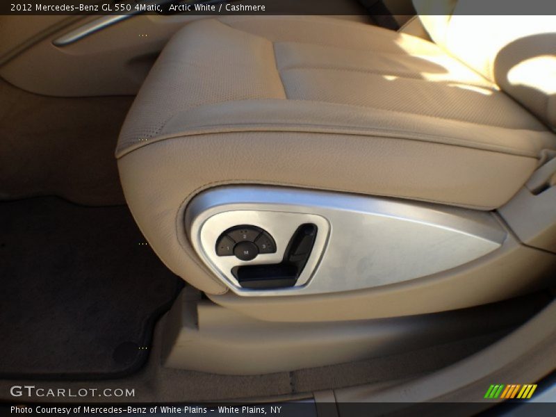 Arctic White / Cashmere 2012 Mercedes-Benz GL 550 4Matic