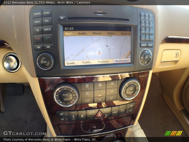 Arctic White / Cashmere 2012 Mercedes-Benz GL 550 4Matic