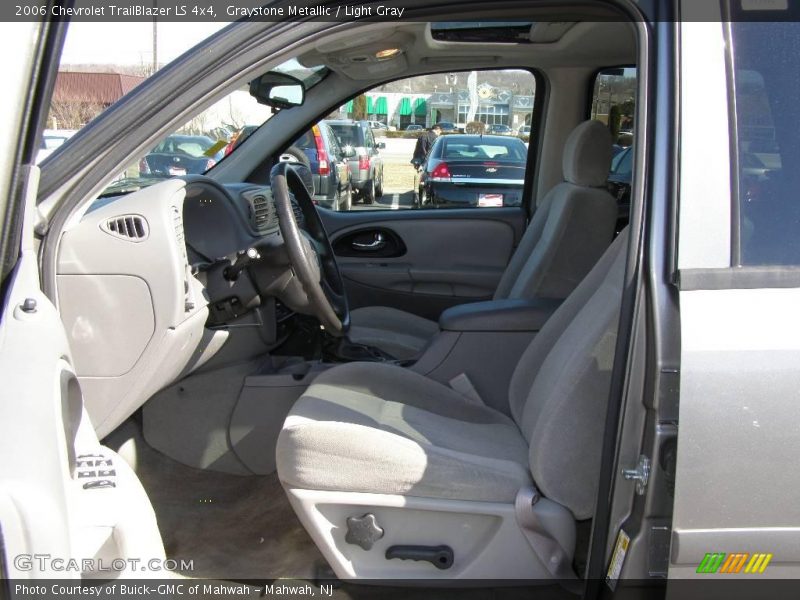 Graystone Metallic / Light Gray 2006 Chevrolet TrailBlazer LS 4x4