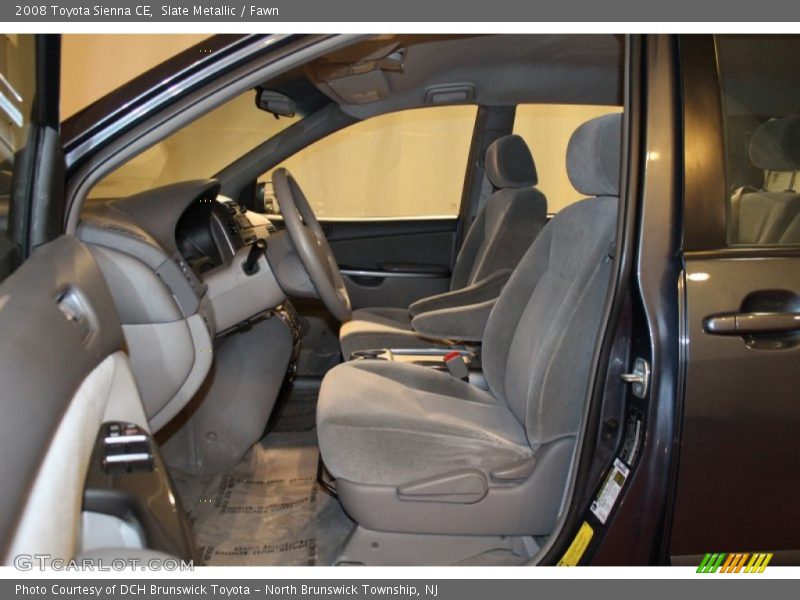 Slate Metallic / Fawn 2008 Toyota Sienna CE