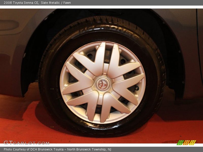Slate Metallic / Fawn 2008 Toyota Sienna CE