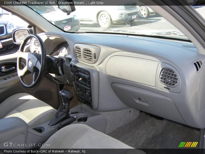 Graystone Metallic / Light Gray 2006 Chevrolet TrailBlazer LS 4x4