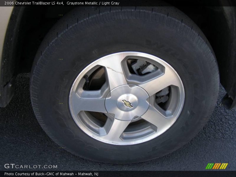 Graystone Metallic / Light Gray 2006 Chevrolet TrailBlazer LS 4x4