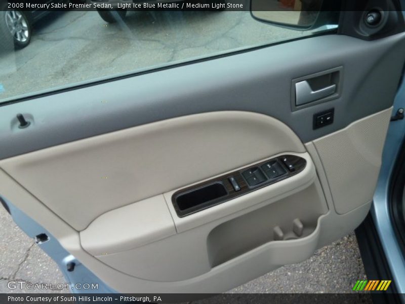 Light Ice Blue Metallic / Medium Light Stone 2008 Mercury Sable Premier Sedan