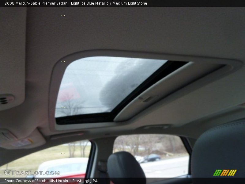 Light Ice Blue Metallic / Medium Light Stone 2008 Mercury Sable Premier Sedan