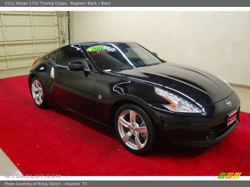 Magnetic Black / Black 2011 Nissan 370Z Touring Coupe