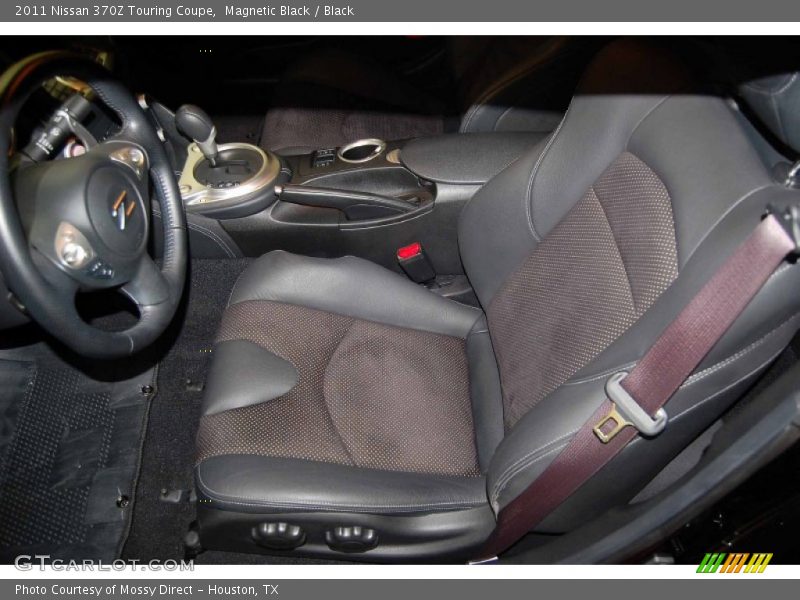  2011 370Z Touring Coupe Black Interior