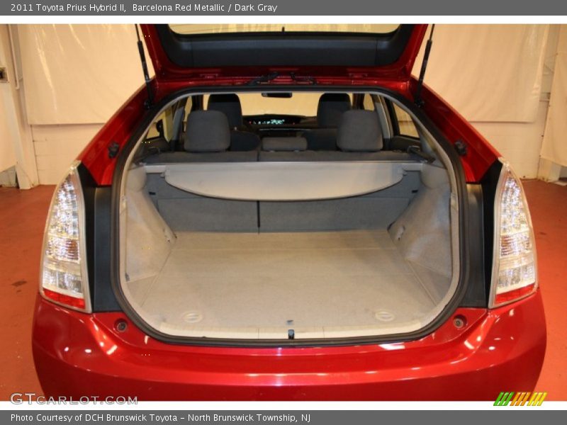 Barcelona Red Metallic / Dark Gray 2011 Toyota Prius Hybrid II
