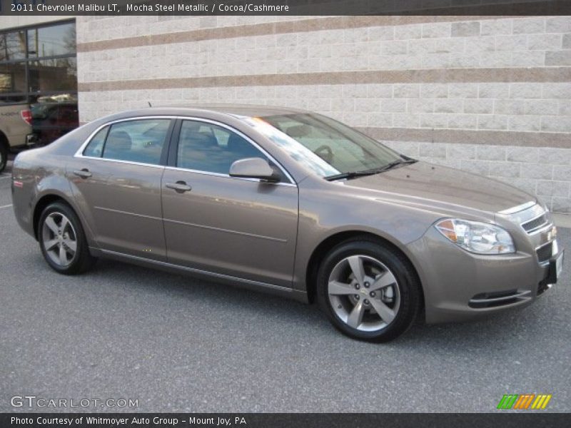 Mocha Steel Metallic / Cocoa/Cashmere 2011 Chevrolet Malibu LT