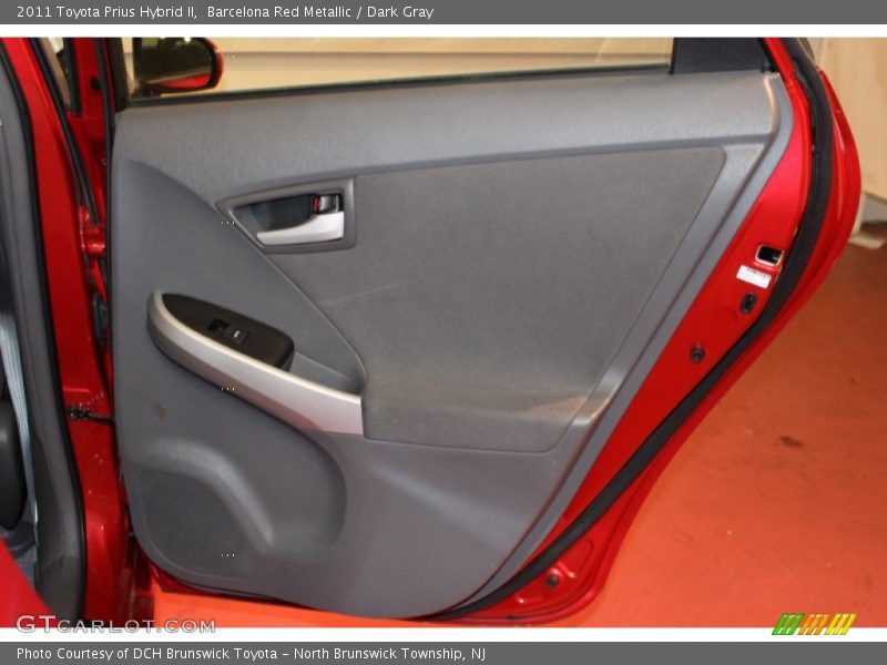 Barcelona Red Metallic / Dark Gray 2011 Toyota Prius Hybrid II