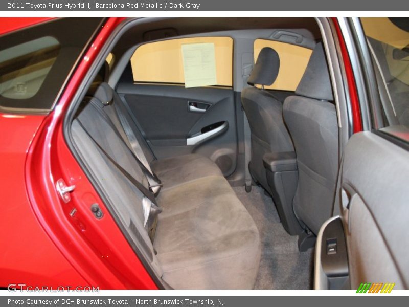 Barcelona Red Metallic / Dark Gray 2011 Toyota Prius Hybrid II