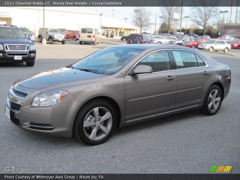 Mocha Steel Metallic / Cocoa/Cashmere 2011 Chevrolet Malibu LT