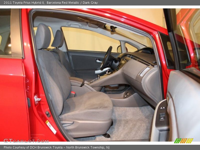 Barcelona Red Metallic / Dark Gray 2011 Toyota Prius Hybrid II