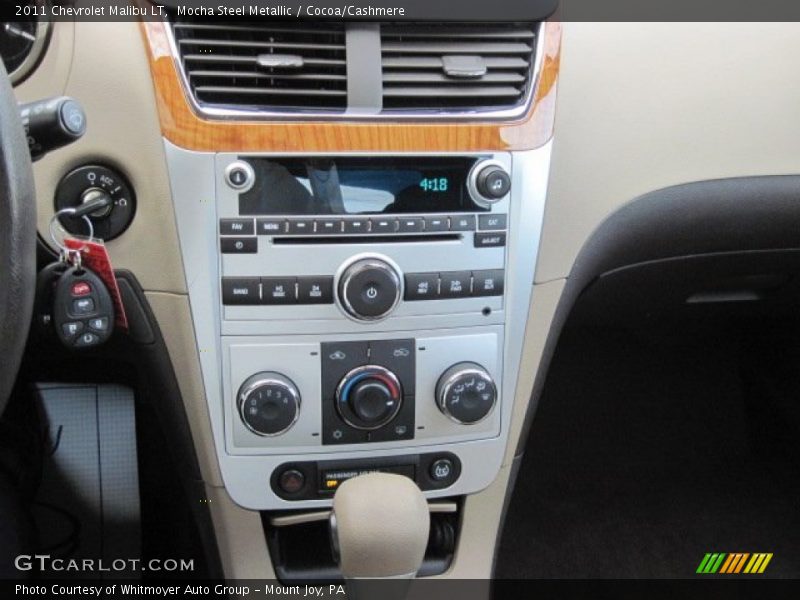 Mocha Steel Metallic / Cocoa/Cashmere 2011 Chevrolet Malibu LT