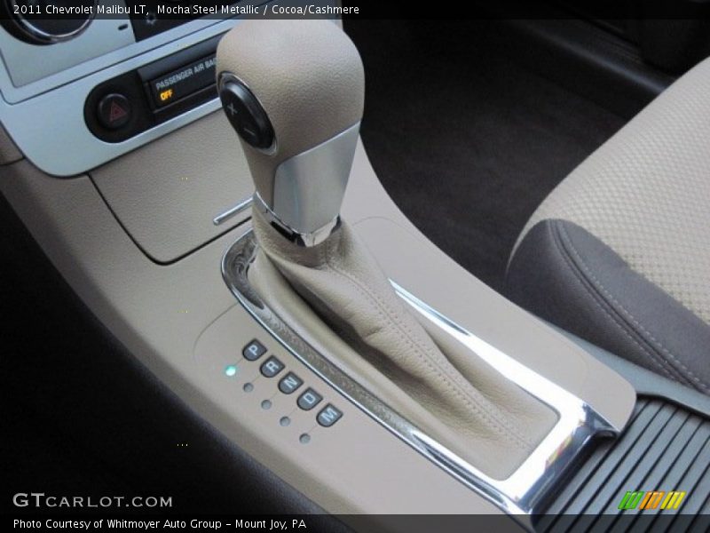 Mocha Steel Metallic / Cocoa/Cashmere 2011 Chevrolet Malibu LT